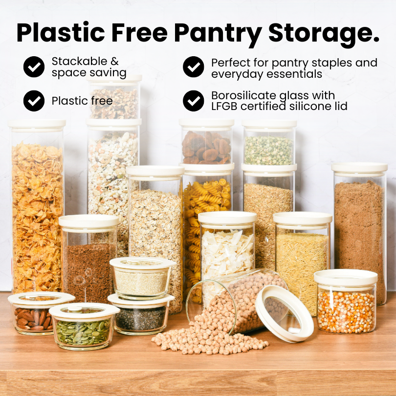 Mega Glass Pantry & Meal Prep Storage Set