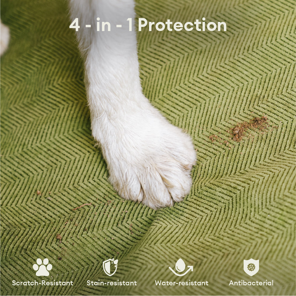 Waterproof All-season Stain-Resistant Dog Car Seat Cover - Retro