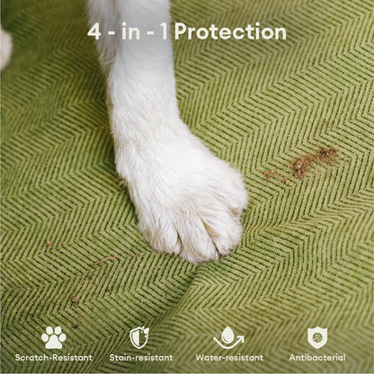 Waterproof All-season Stain-Resistant Dog Car Seat Cover - Retro