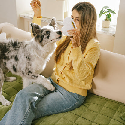 Scratch-proof All-season Stain-resistant Sofa Cover Mat - Retro