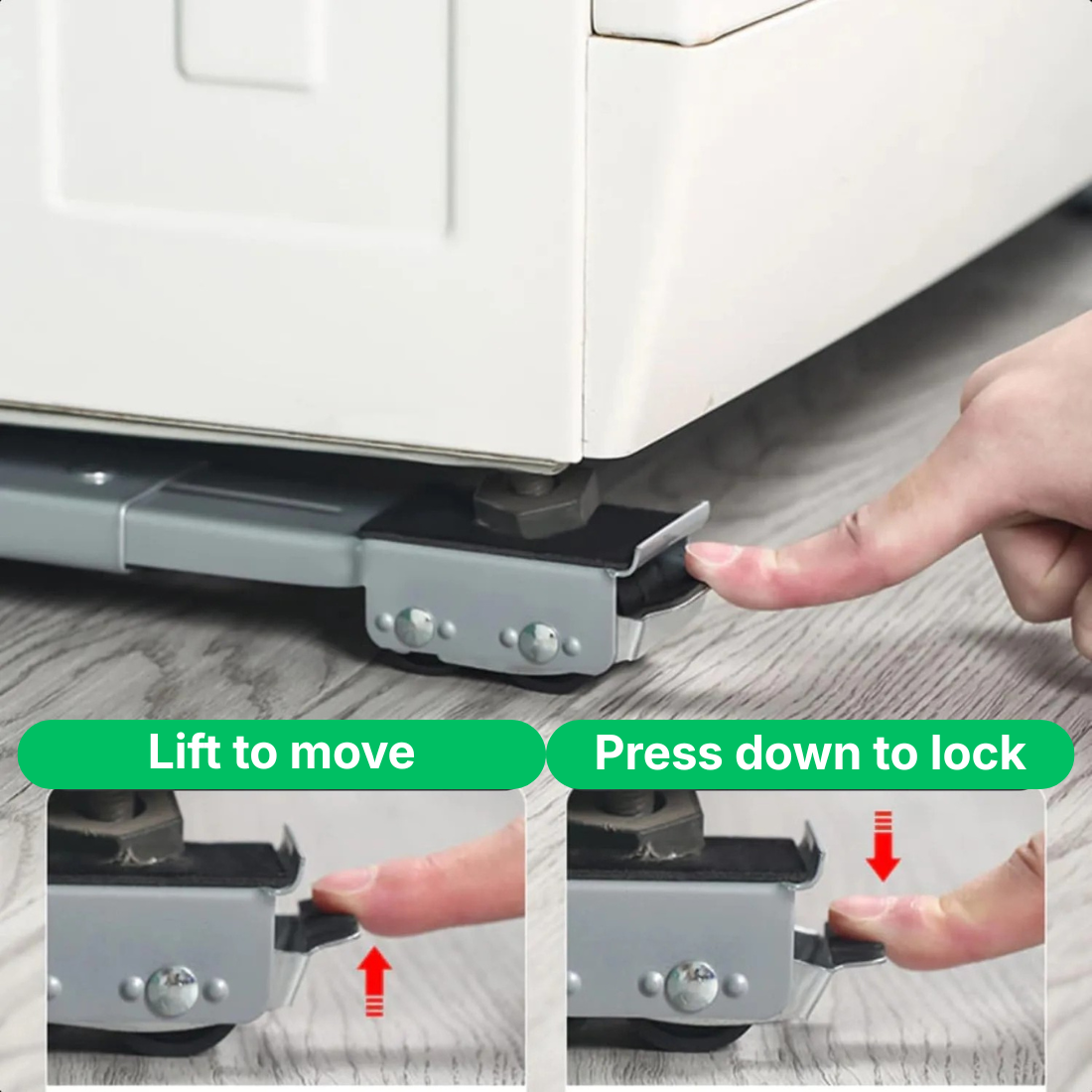 EasyGlide™ Appliance Roller System
