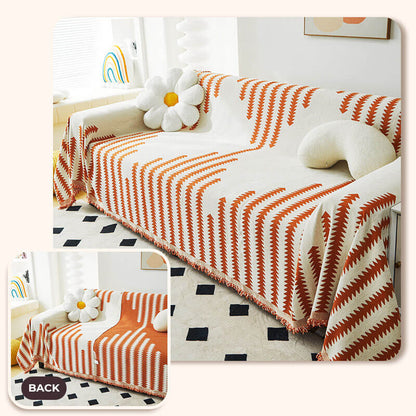All-seasons Chenille Fabric Double-sided Anti-scratch Home Decoration Sofa Cover Sofa Throws