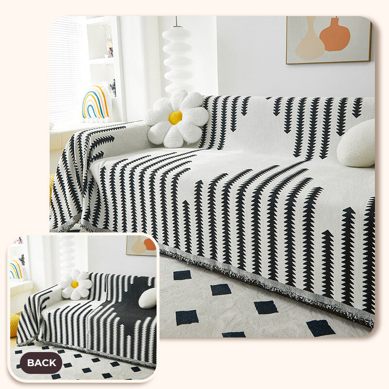All-seasons Chenille Fabric Double-sided Anti-scratch Home Decoration Sofa Cover Sofa Throws