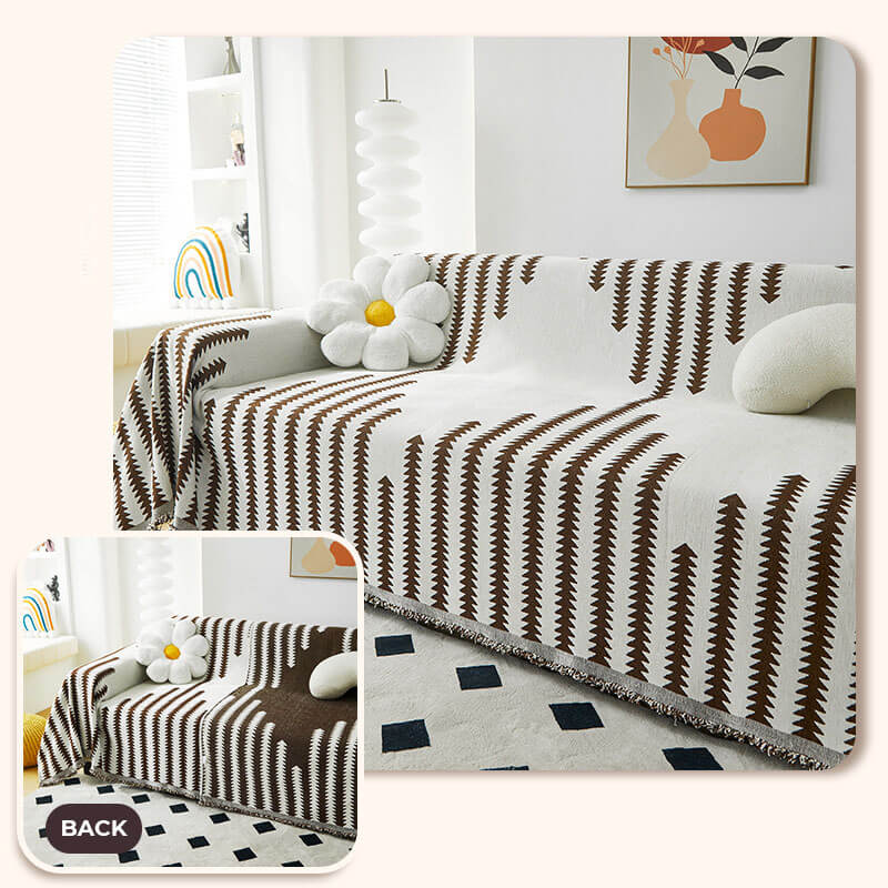 All-seasons Chenille Fabric Double-sided Anti-scratch Home Decoration Sofa Cover Sofa Throws
