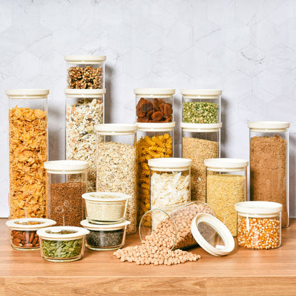 Mega Glass Pantry & Meal Prep Storage Set