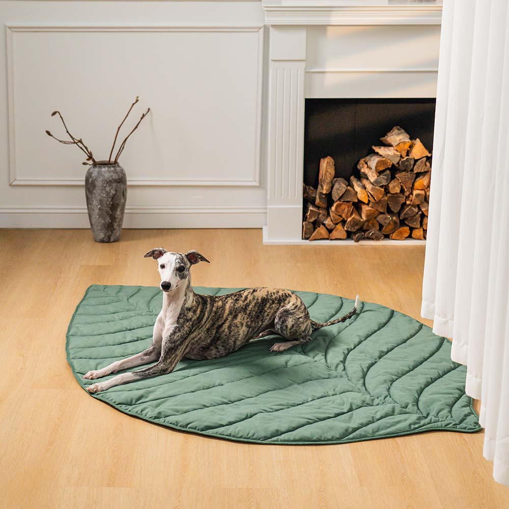 Calming Dog Blanket - Leaf Shape