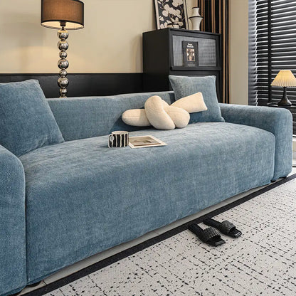 Herringbone Full Coverage Comfortable Scratch-Resistant Sofa Protection Magic Sofa Cover