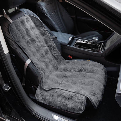 Fluffy Cosy Calming Pet Blanket Car Seat Protector Cover - Sure step