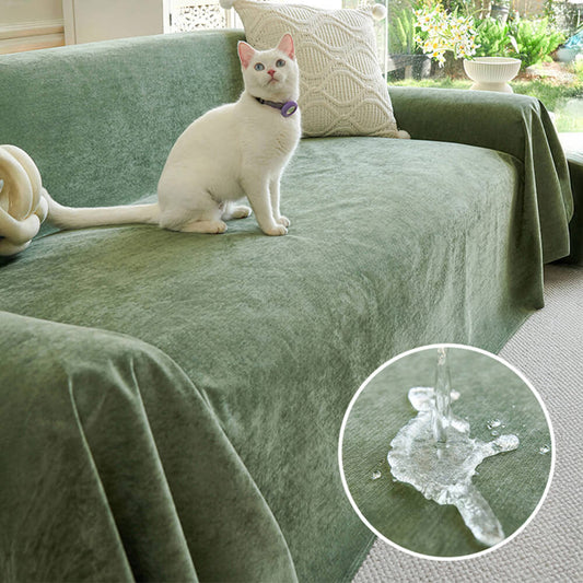 Soft and Waterproof Scratch-Resistant Non-Linting Throw Sofa Cover Sofa Throws
